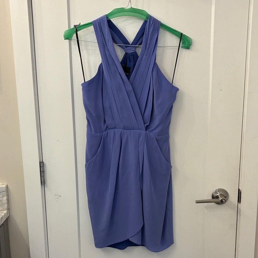 Greylin Lavender Backless Dress
